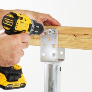 Schroefpaal U 101x1300mm Extra