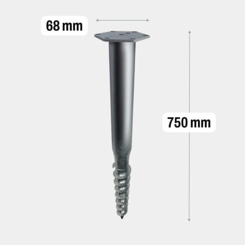 Schroef M – 68x750x1.8