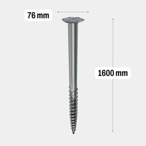 Schroefpaal M – 76x1600x3_M18_1